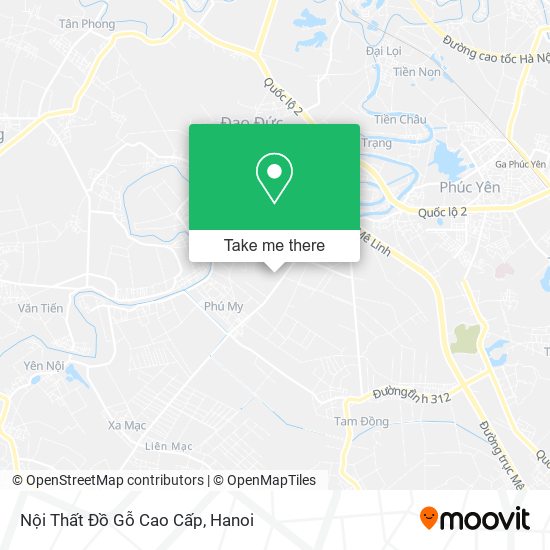 Nội Thất Đồ Gỗ Cao Cấp map