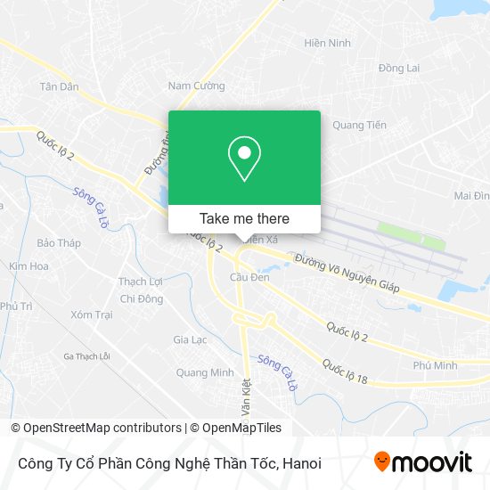Công Ty Cổ Phần Công Nghệ Thần Tốc map