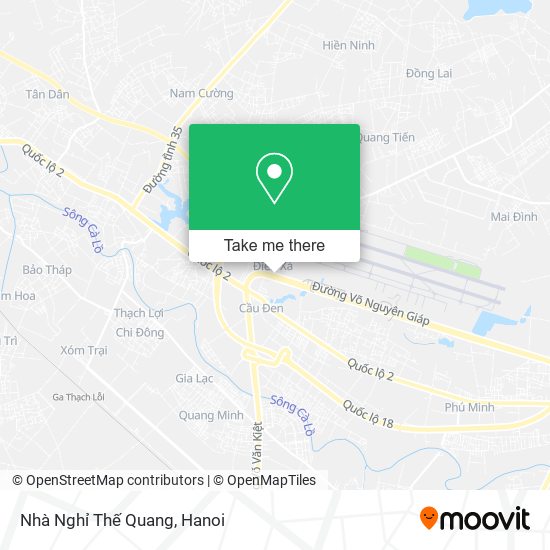Nhà Nghỉ Thế Quang map