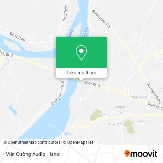 Việt Cường Audio map