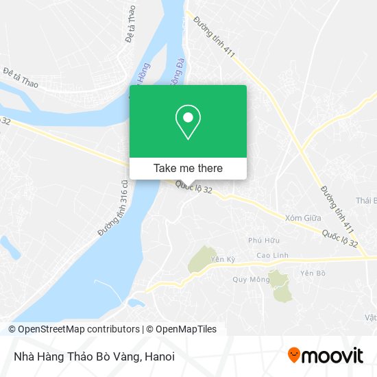 Nhà Hàng Thảo Bò Vàng map