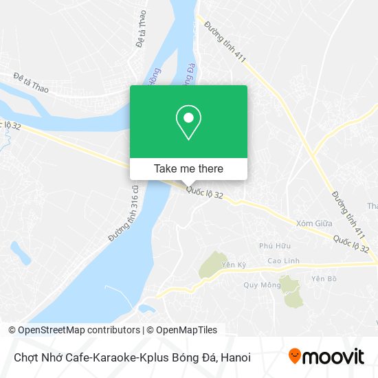 Chợt Nhớ Cafe-Karaoke-Kplus Bóng Đá map