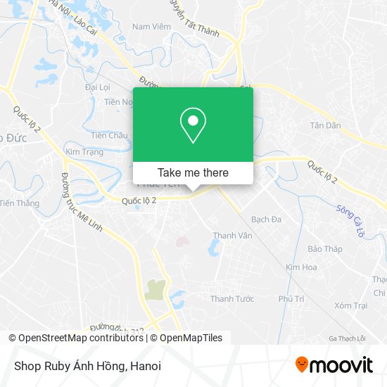Shop Ruby Ánh Hồng map