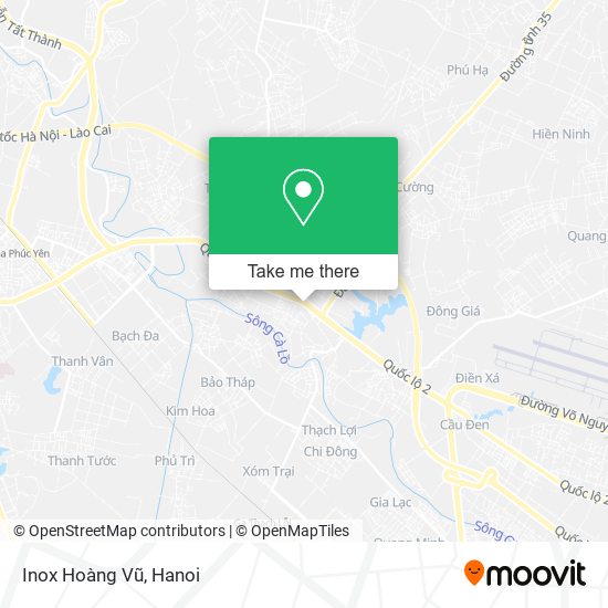 Inox Hoàng Vũ map