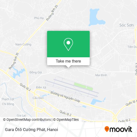 Gara Ôtô Cường Phát map