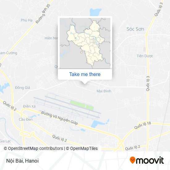 Nội Bài map