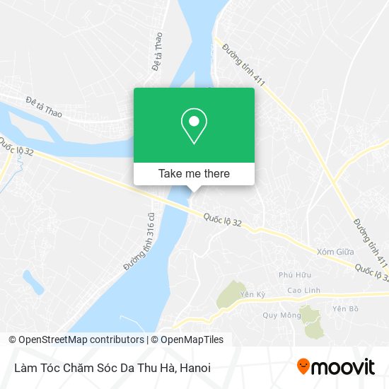 Làm Tóc Chăm Sóc Da Thu Hà map