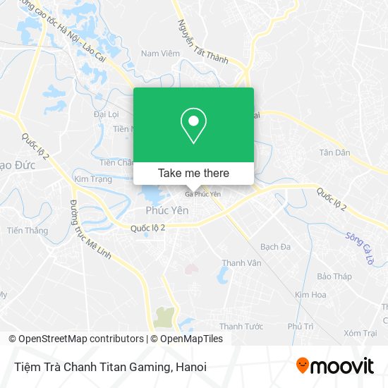 Tiệm Trà Chanh Titan Gaming map
