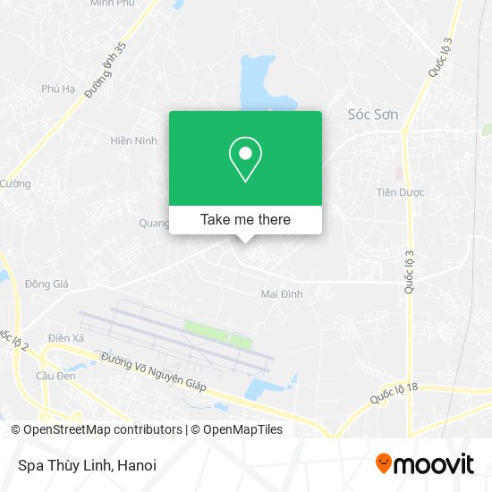 Spa Thùy Linh map