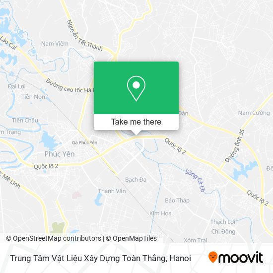 Trung Tâm Vật Liệu Xây Dựng Toàn Thắng map