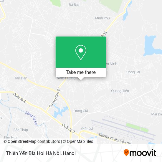 Thiên Yến Bia Hơi Hà Nội map