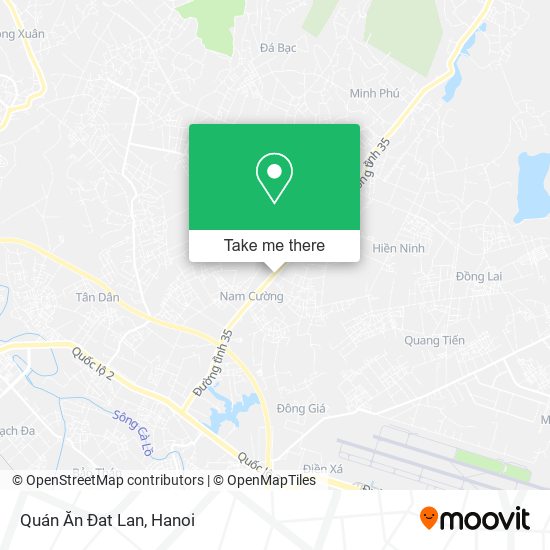 Quán Ăn Đat Lan map