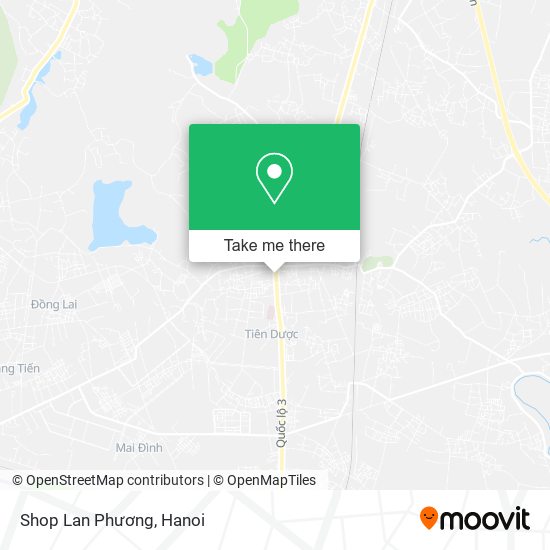Shop Lan Phương map