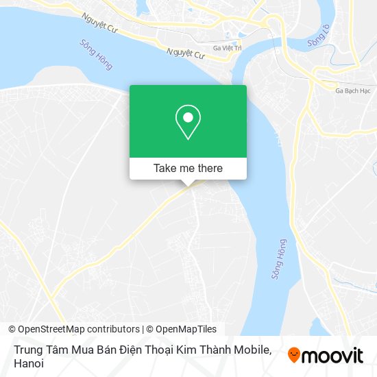 Trung Tâm Mua Bán Điện Thoại Kim Thành Mobile map