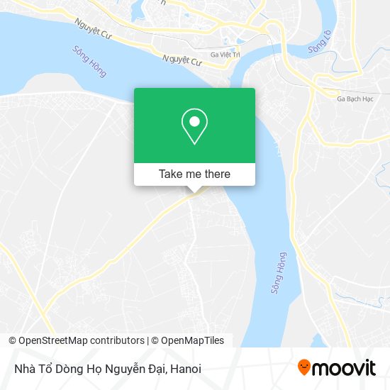 Nhà Tổ Dòng Họ Nguyễn Đại map
