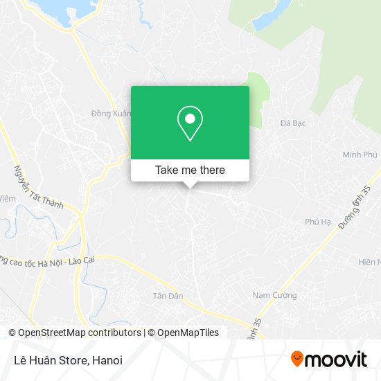 Lê Huân Store map