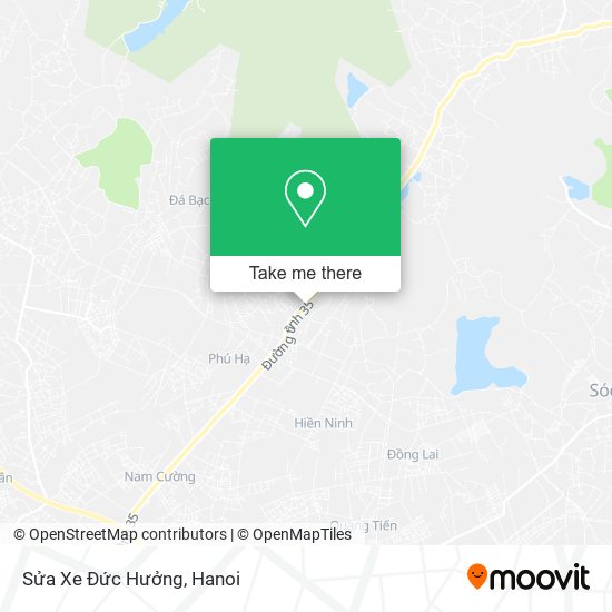 Sửa Xe Đức Hưởng map