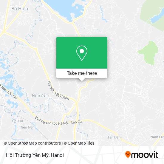 Hội Trường Yên Mỹ map