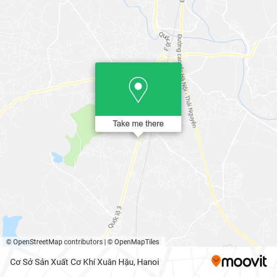 Cơ Sở Sản Xuất Cơ Khí Xuân Hậu map