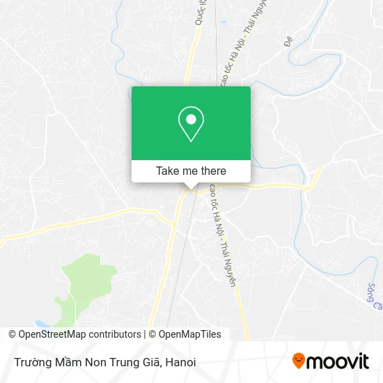 Trường Mầm Non Trung Giã map