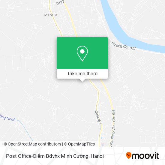 Post Office-Điểm Bđvhx Minh Cường map