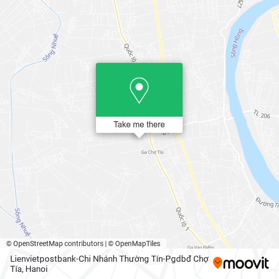 Lienvietpostbank-Chi Nhánh Thường Tín-Pgdbđ Chợ Tía map