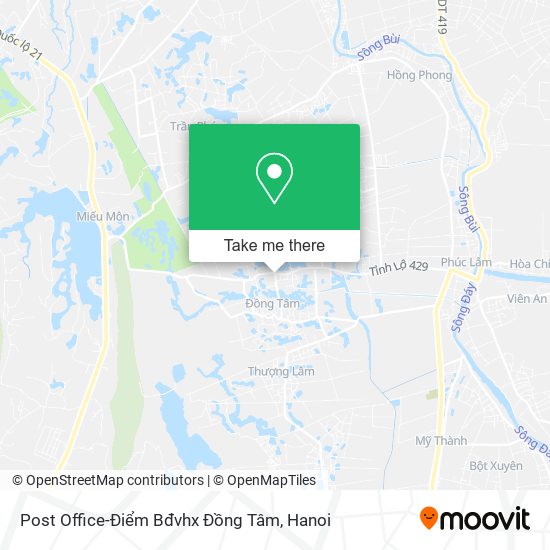 Post Office-Điểm Bđvhx Đồng Tâm map