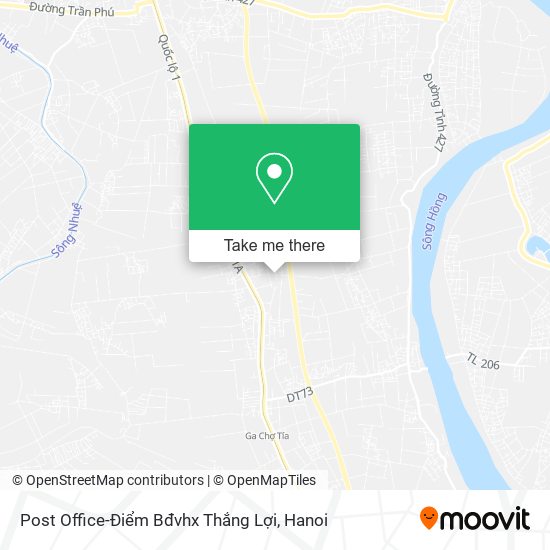 Post Office-Điểm Bđvhx Thắng Lợi map