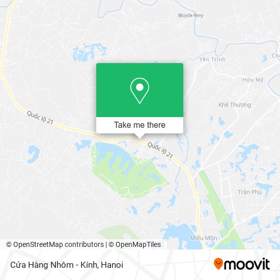 Cửa Hàng Nhôm - Kính map