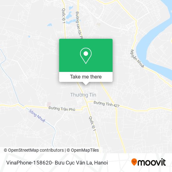 VinaPhone-158620- Bưu Cục Vân La map