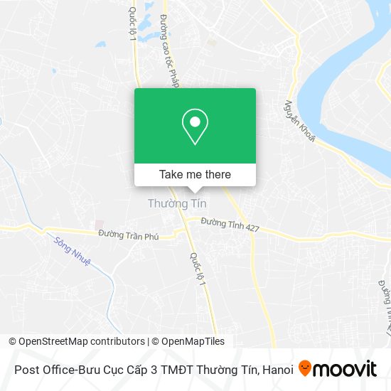 Post Office-Bưu Cục Cấp 3 TMĐT Thường Tín map