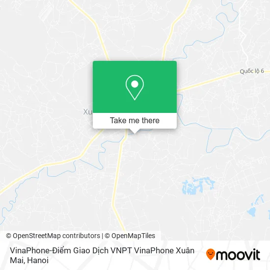 VinaPhone-Điểm Giao Dịch VNPT VinaPhone Xuân Mai map