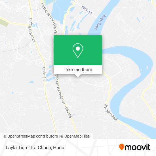 Layla Tiệm Trà Chanh map