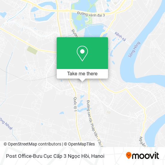 Post Office-Bưu Cục Cấp 3 Ngọc Hồi map