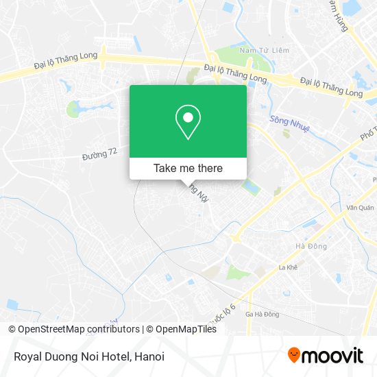 Royal Duong Noi Hotel map