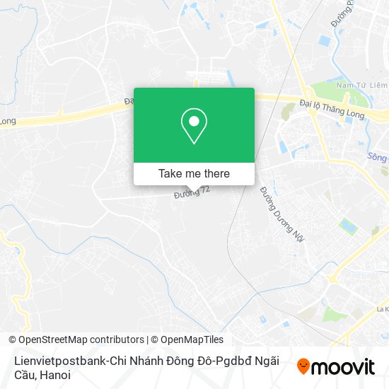 Lienvietpostbank-Chi Nhánh Đông Đô-Pgdbđ Ngãi Cầu map
