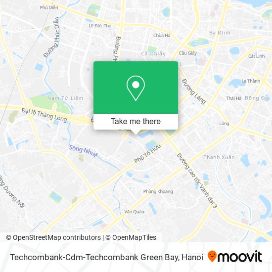 Techcombank-Cdm-Techcombank Green Bay map