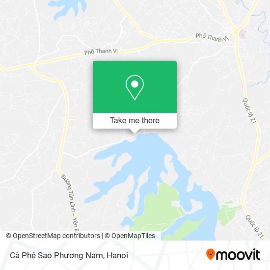 Cà Phê Sao Phương Nam map