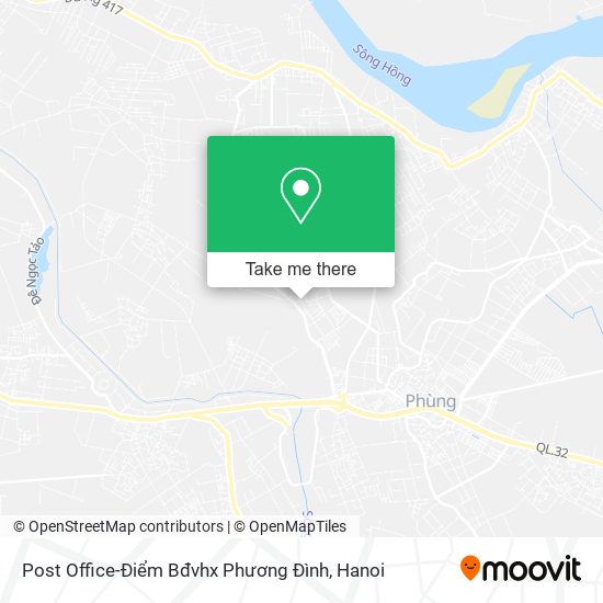 Post Office-Điểm Bđvhx Phương Đình map