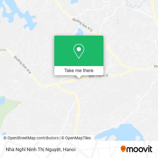 Nhà Nghỉ Ninh Thị Nguyệt map
