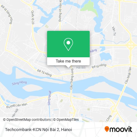Techcombank-KCN Nội Bài 2 map