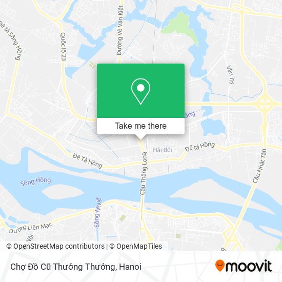 Chợ Đồ Cũ Thưởng Thưởng map