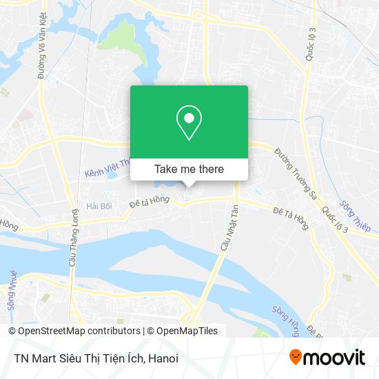 TN Mart Siêu Thị Tiện Ích map