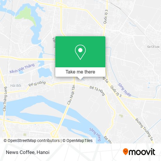 News Coffee map