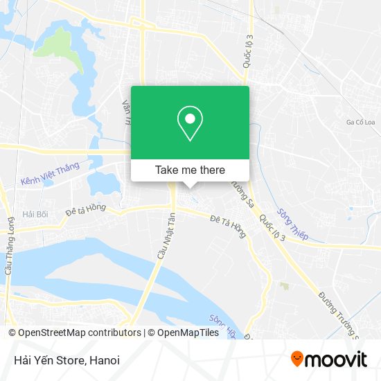 Hải Yến Store map
