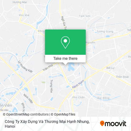 Công Ty Xây Dựng Và Thương Mại Hạnh Nhung map