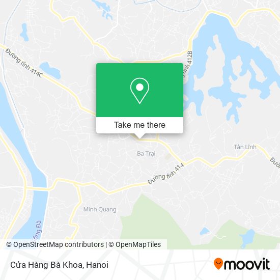 Cửa Hàng Bà Khoa map
