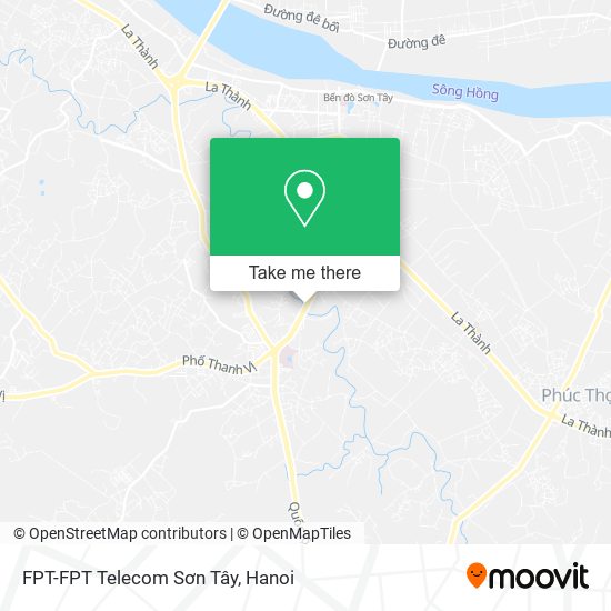 FPT-FPT Telecom Sơn Tây map