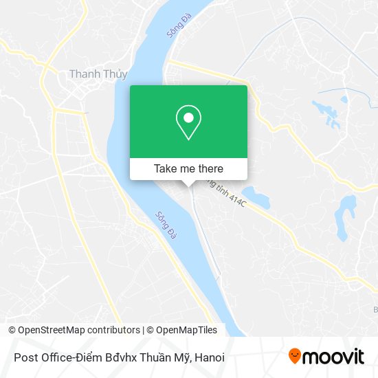 Post Office-Điểm Bđvhx Thuần Mỹ map