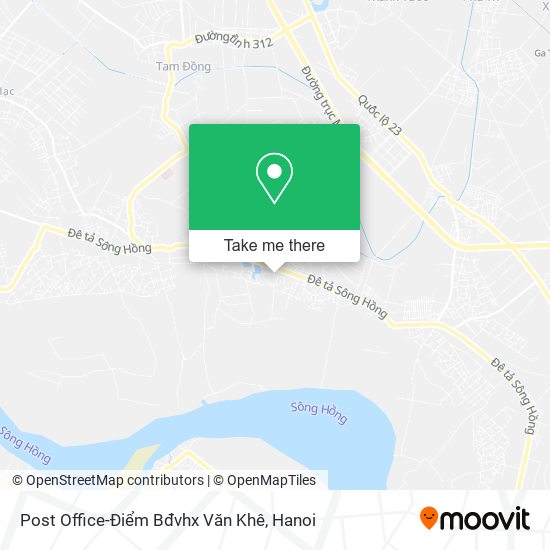 Post Office-Điểm Bđvhx Văn Khê map